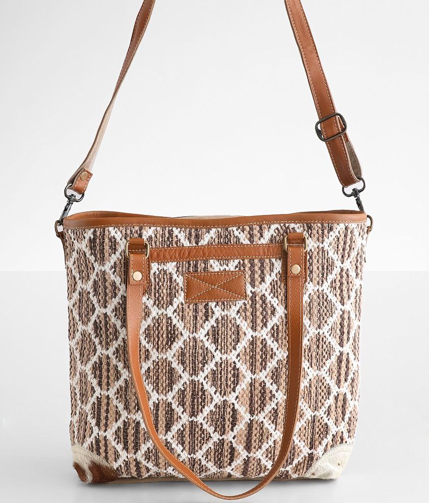 Tyler Rose Checkered Backpack - Brown , Women's