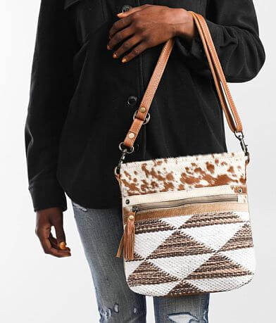 Myra Bag Dusky Triangles Crossbody Purse misc detail 3 view