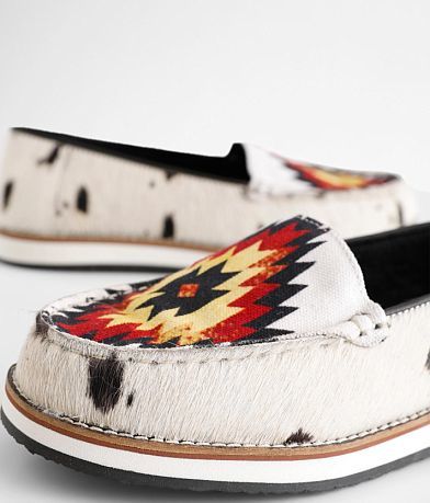 MYRA Uranium Cow Print Loafer Shoe misc detail 3 view