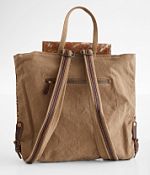 Myra Bag Brown Tan Cinquefoil Leather Backpack Myra Bag Cinquefoil Leather Backpack - Women main image 2