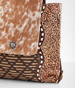 Myra Bag Brown Tan Cinquefoil Leather Backpack Myra Bag Cinquefoil Leather Backpack - Women main image 4