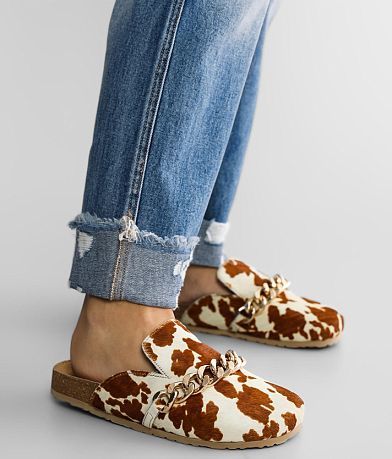 MYRA Ado Cow Print Leather Mule Shoe MISC_DETAIL_5