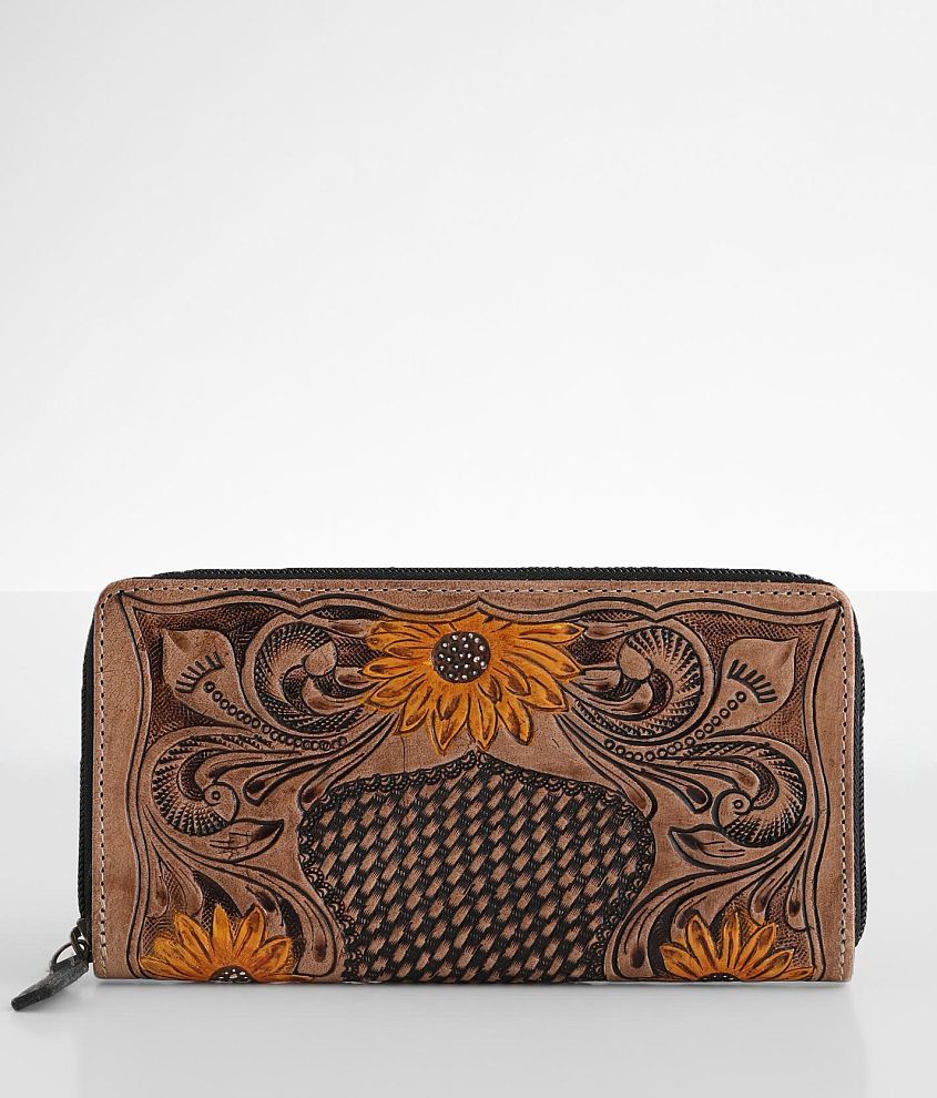 Myra Bag Cofty Leather Wallet front view
