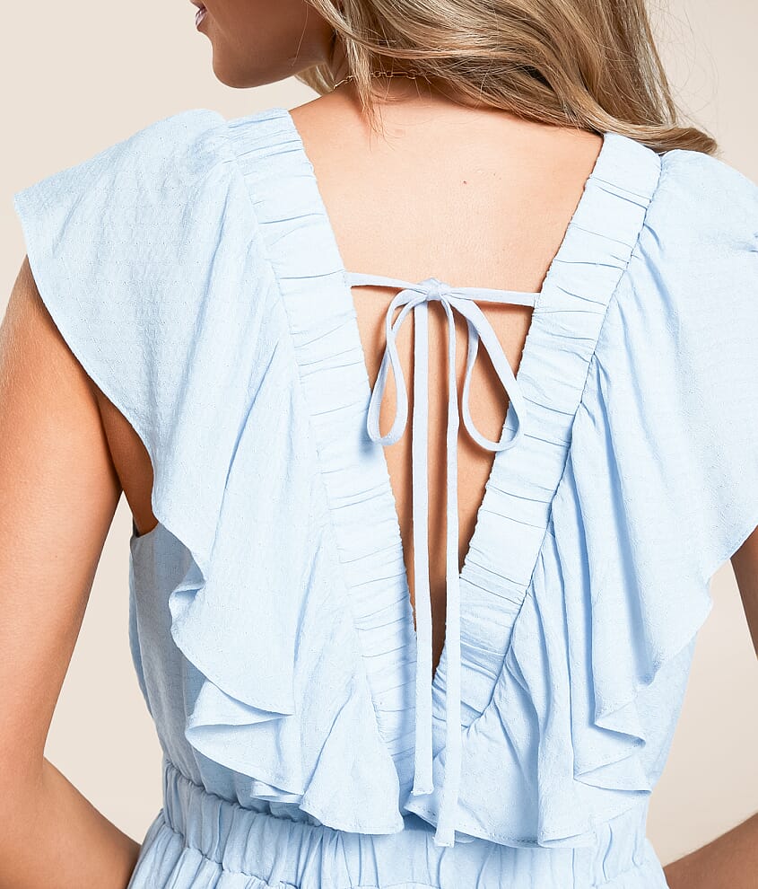 Ruffle Mini Dress - thumbnail 3