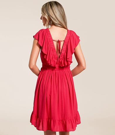 Ruffle Mini Dress thumbnail 2