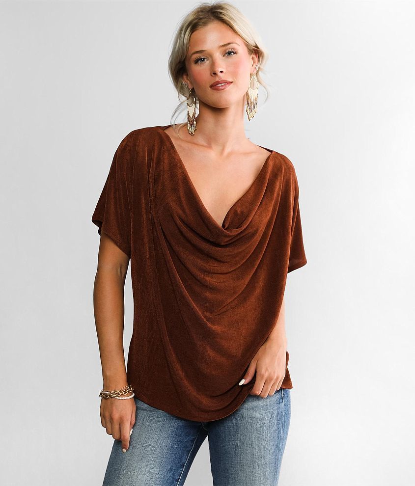 Cowl Neck Top