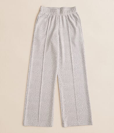 Gilded Intent Girls - Cheetah Wide Leg Pant front view