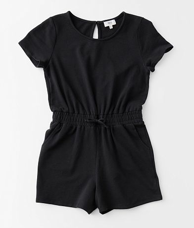 BKE Girls - Knit Romper front view