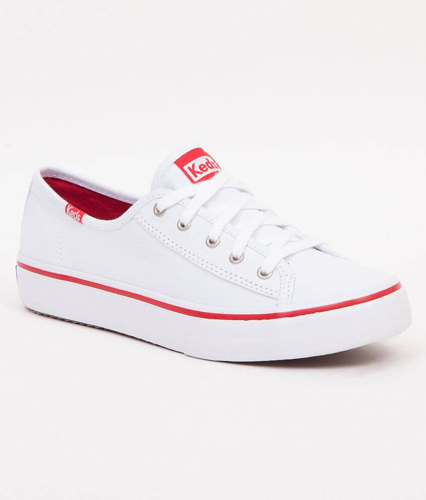 Keds Double Up Shoe - Women's Shoes in White Red | Buckle