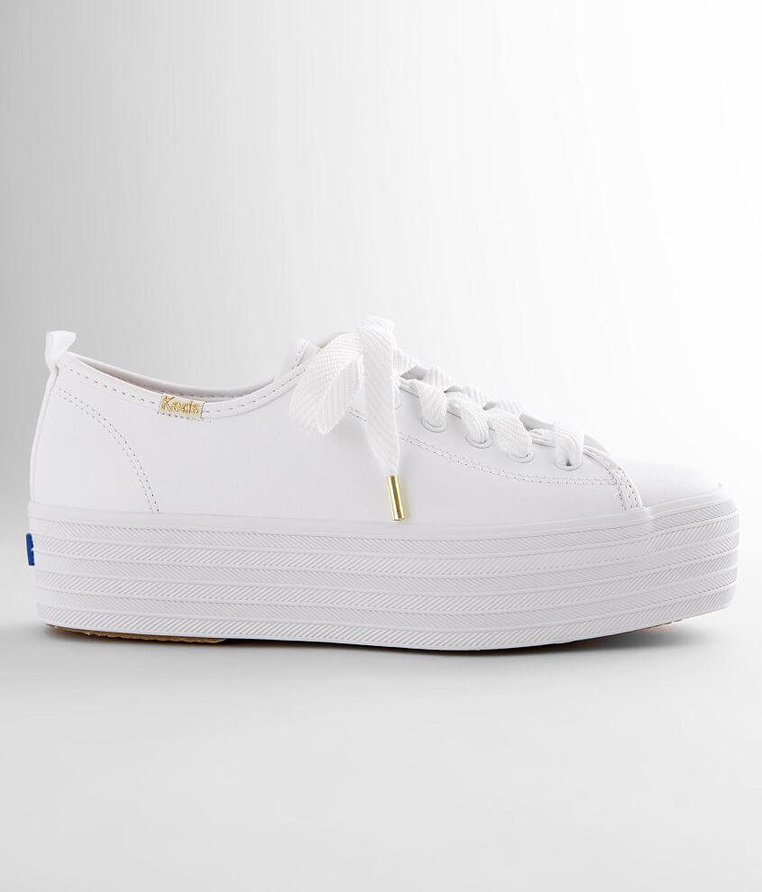 Keds triple shop leather white