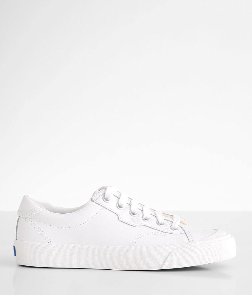 Keds® Crew Kick 75 Leather Sneaker - Women's Shoes in White | Buckle