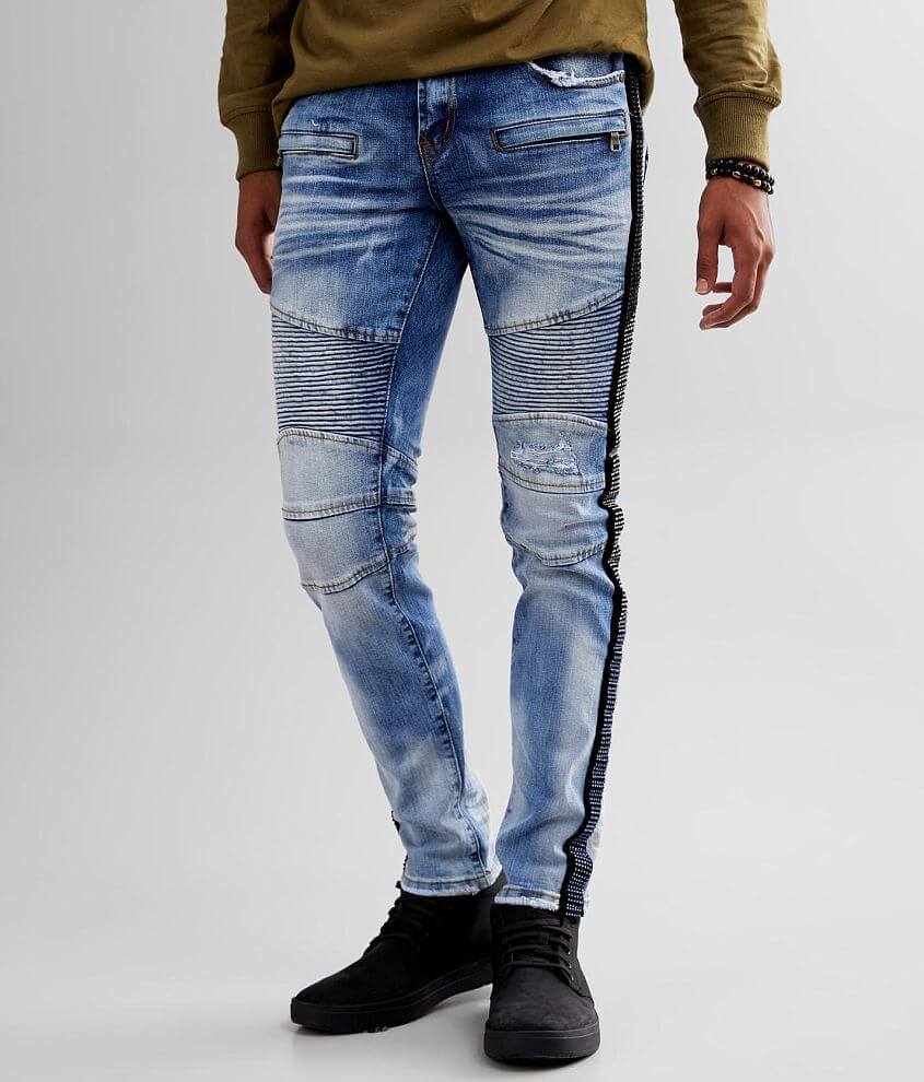 preme peruvian moto skinny stretch jean men jeans peruvian