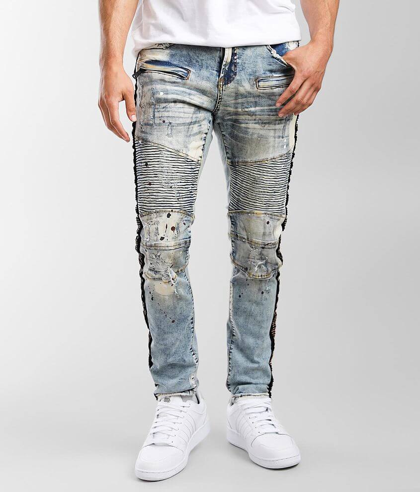 PREME Indigo Skinny Stretch Jean - Men's Jeans in Indigo | Buckle