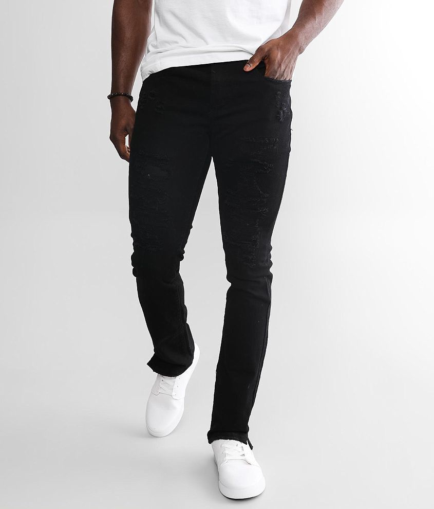 PREME Stacked Skinny Stretch Jean front view