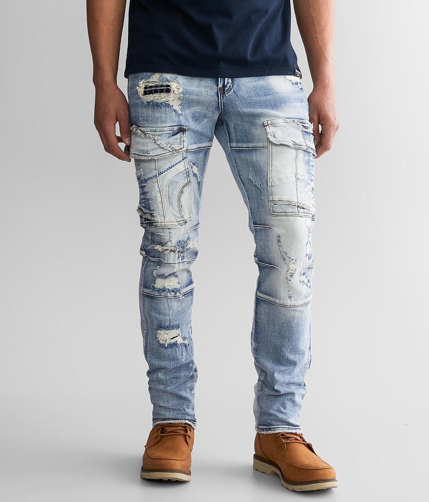 PREME Cargo Skinny Stretch Jean front view