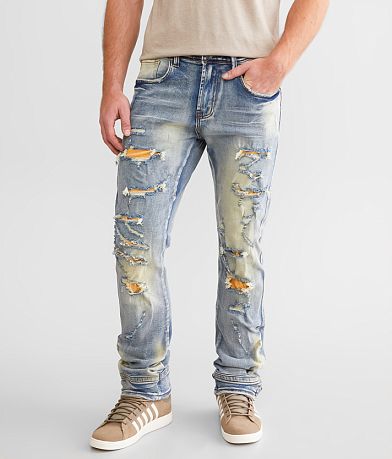 PREME Stacked Skinny Stretch Jean - Men's Jeans in Black