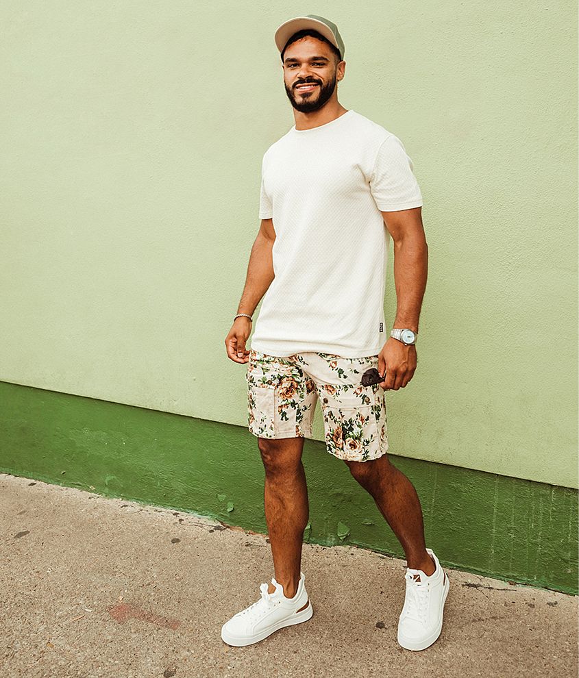 PREME Floral Cargo Stretch Short