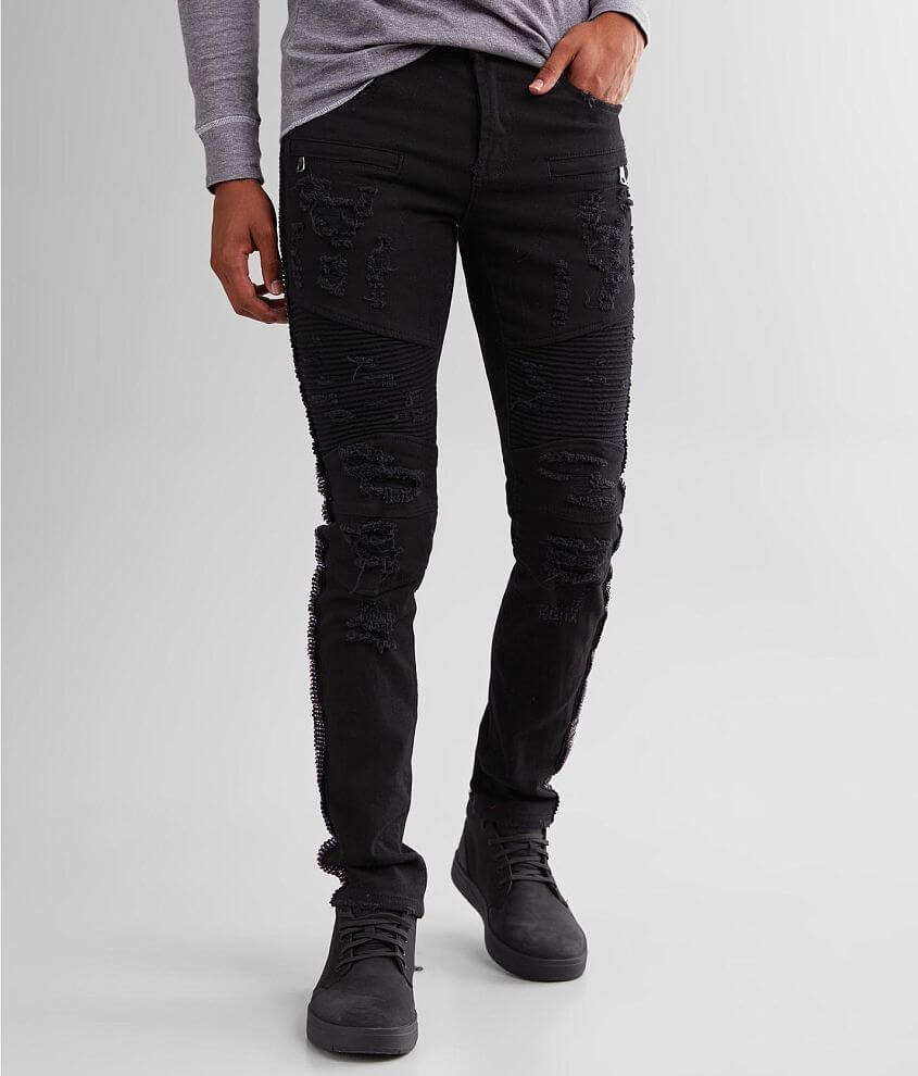 PREME Buffalo Moto Skinny Stretch Jean - Men's Jeans in Buffalo | Buckle