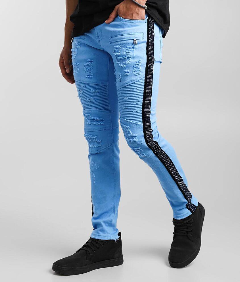 PREME Powder Blue Skinny Stretch Jean