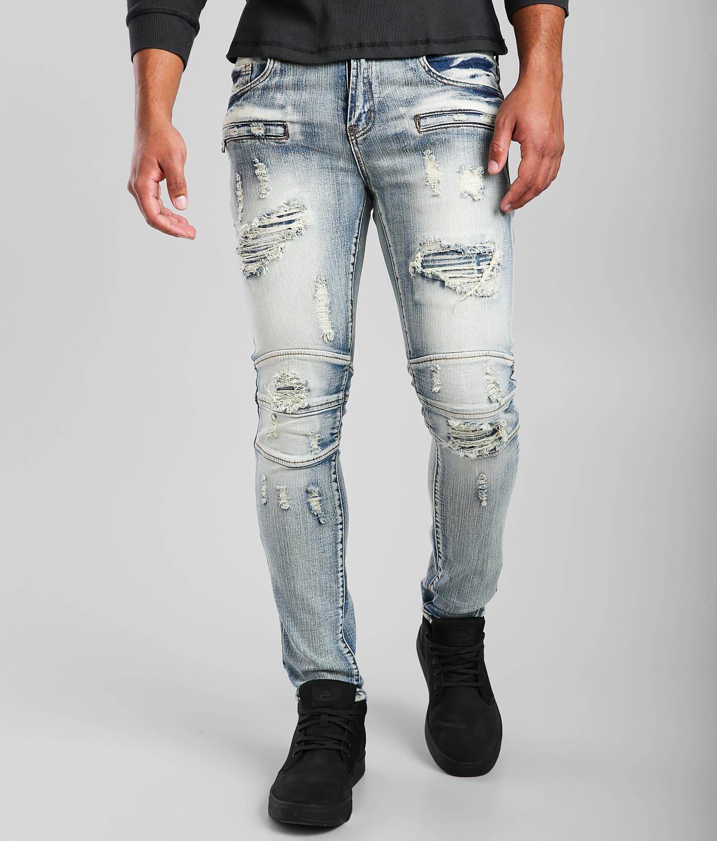 PREME Male Indigo Skinny Stretch Jean - Men's Jeans In Male Indigo | Buckle