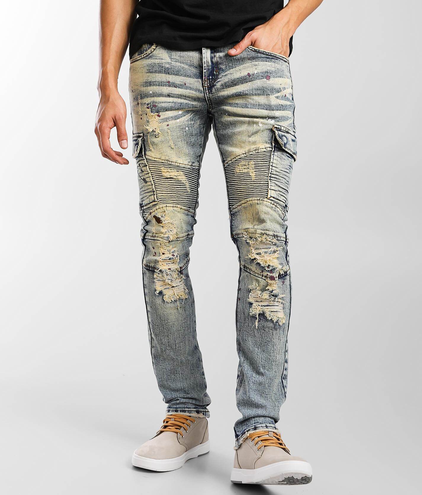 mens biker jeans sale