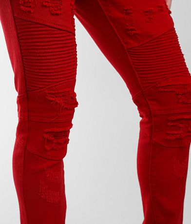 PREME Red Moto Skinny Stretch Jean MISC_DETAIL_1