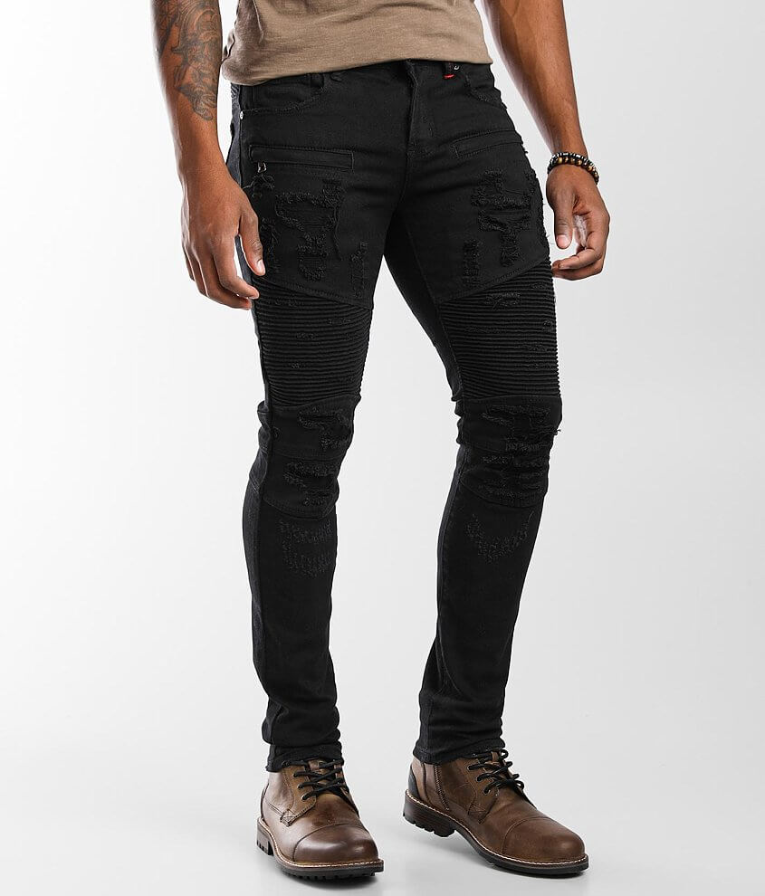 PREME Stacked Skinny Stretch Jean - Men's Jeans in Black