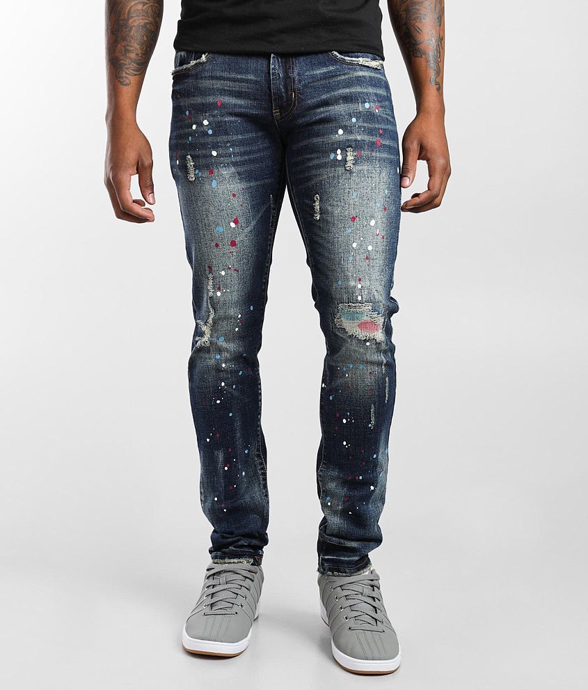 PREME Indigo Skinny Stretch Jean - Men's Jeans in Indigo