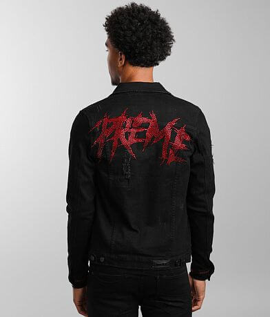 PREME Buffalo Denim Jacket back view