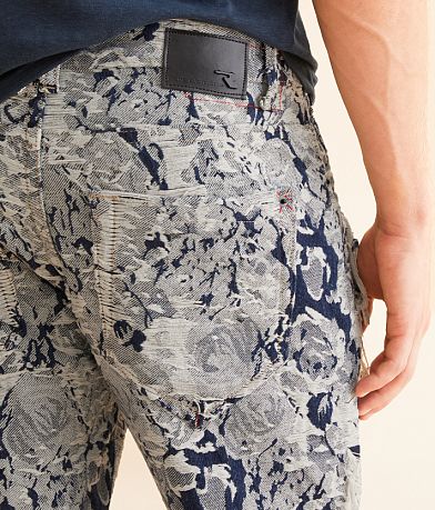 rare element&#169; Semi Stacked Straight Stretch Jean back pocket view