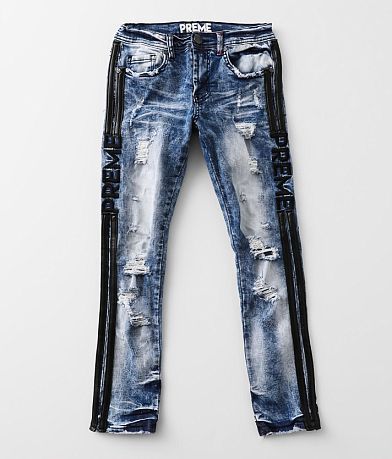PREME Boys - Indigo Taper Stretch Jean front view