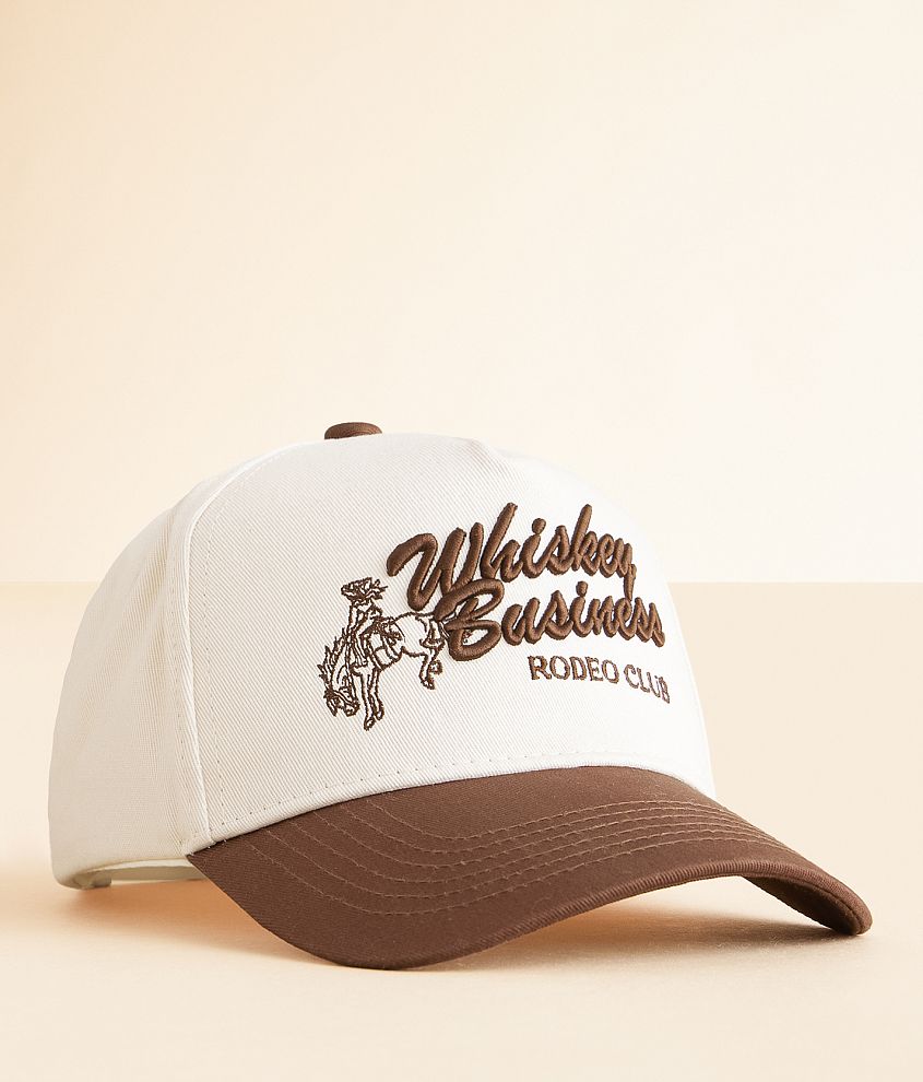 KenzKustomz Whiskey Business Rodeo Club Baseball Hat front view