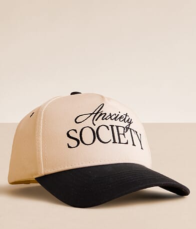 KenzKustomz Anxiety Society Baseball Hat front view