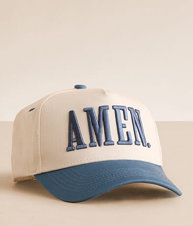 KenzKustomz Amen Baseball Hat front view