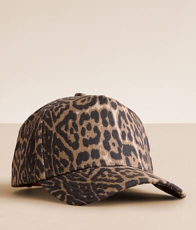 KenzKustomz Cheetah Baseball Hat front view