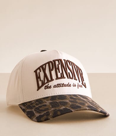 KenzKustomz Expensive The Attitude Is Free Baseball Hat front view