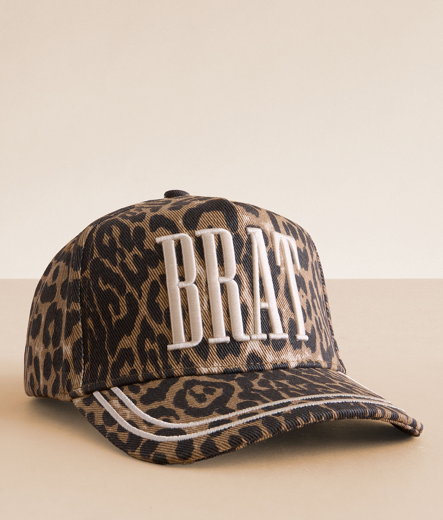数量は多い  Hat Baseball Brat KenzKustomz - Buckle | Cheetah in Hats Women's 帽子