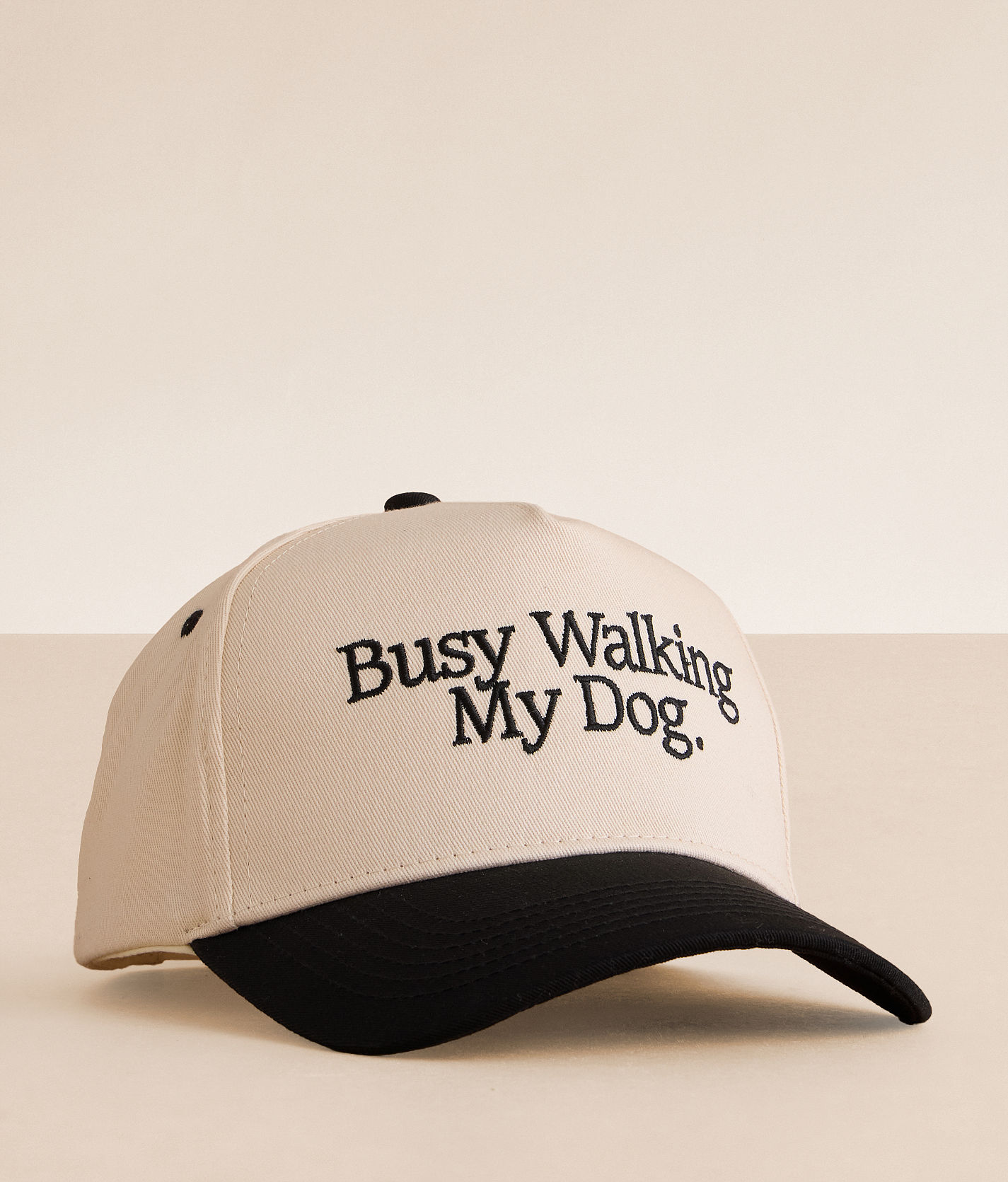 KenzKustomz Busy Walking My Dog Baseball Hat - Women's Hats