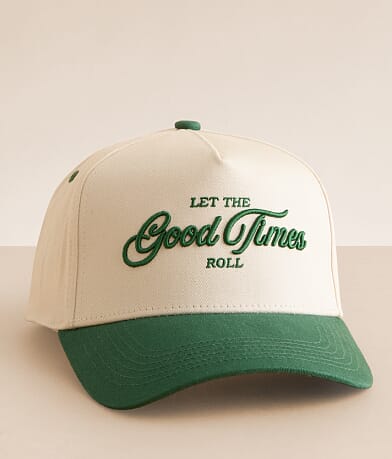 KenzKustomz Let The Good Times Roll Baseball Hat front view