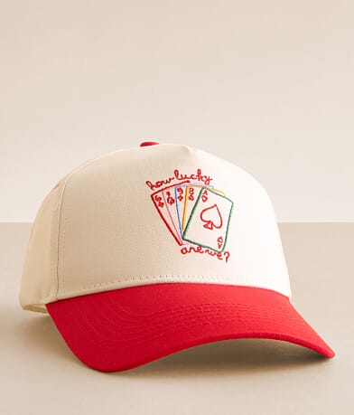 KenzKustomz How Lucky Are We Baseball Hat front view