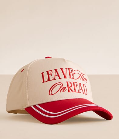 KenzKustomz Leave Him On Read Baseball Hat front view