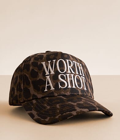 KenzKustomz Worth A Shot Baseball Hat front view