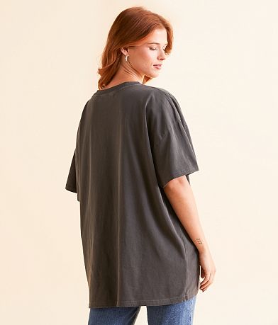 Girl Dangerous Texas Hold &apos;Em Oversized T-Shirt BACK