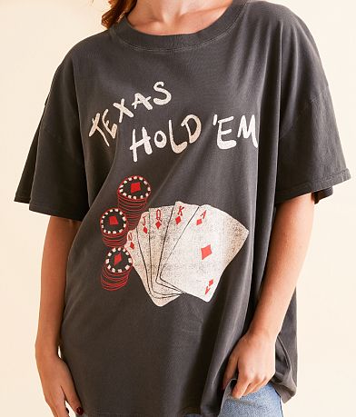 Girl Dangerous Texas Hold &apos;Em Oversized T-Shirt MISC_DETAIL_1
