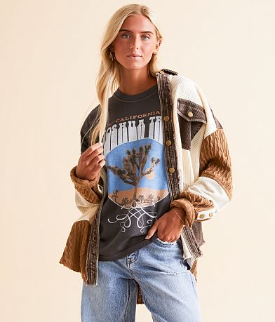 Girl Dangerous Joshua Tree Oversized T-Shirt front view