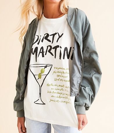 Girl Dangerous Dirty Martini Oversized T-Shirt FULL_LEFT_SIDE