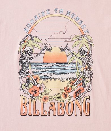 Billabong Girls - Paradise Frame Oversized T-Shirt misc detail 1 view