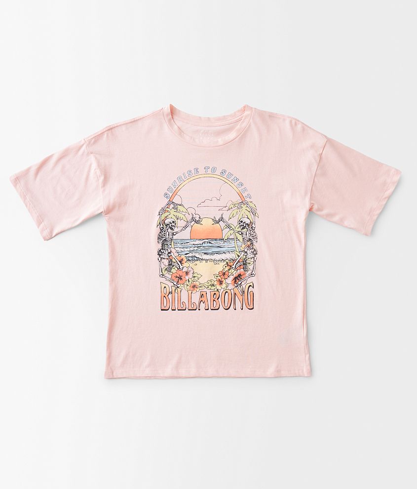 Girls - Billabong Paradise Frame Oversized T-Shirt front view