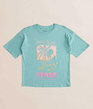 Billabong Girls - Tropics Oversized T-Shirt front view