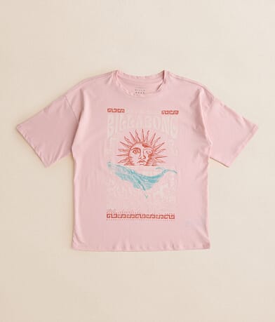 Billabong Girls - Bliss Oversized T-Shirt front view